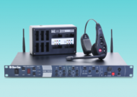 4-UP DX210 SYSTEM W/ CC-15 HEADSETS:  BS210 LICENSE-FREE BASE STATION W/2 ANTENNAS; 115-230 VAC